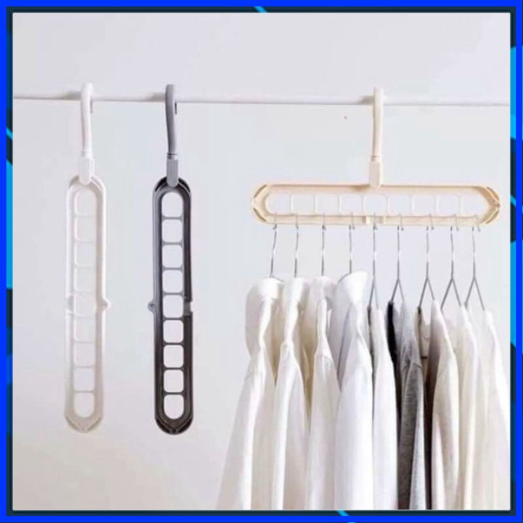 combo 4 cái MÓC TREO NHỰA 9 LỖ ĐA NĂNG, MÓC TREO CÀ VẠT QUÂN