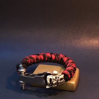 Vòng sinh tồn paracord samurai snake knot