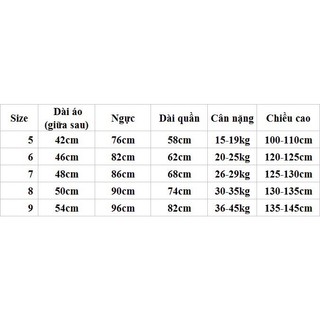 (15-45kg)bộ pijama lụa mango tay cộc bé trai , bé gái