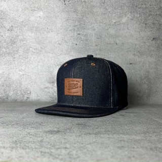 Nón snapback UDC vải jean