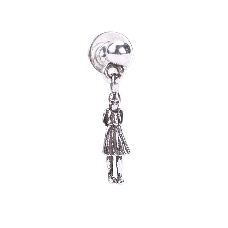Bông tai Chrome Heart Foti hàng likeauth chuẩn bạc 925 cao cấp fullbox - Shop Lộc Độc Và Lạ