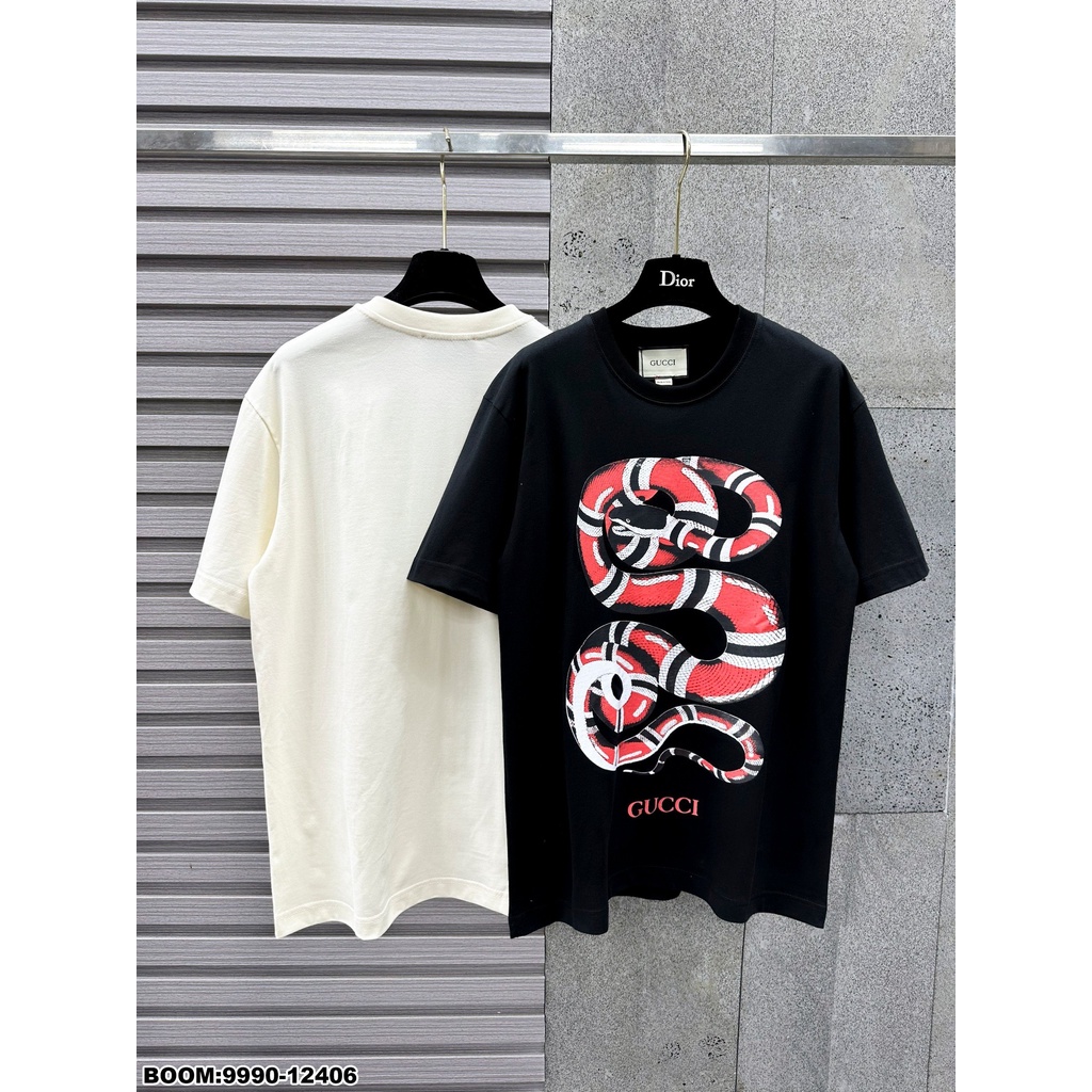 Áo Gucci In Rắn Hot Hit Cao Cấp - Full Size Nam,Nữ