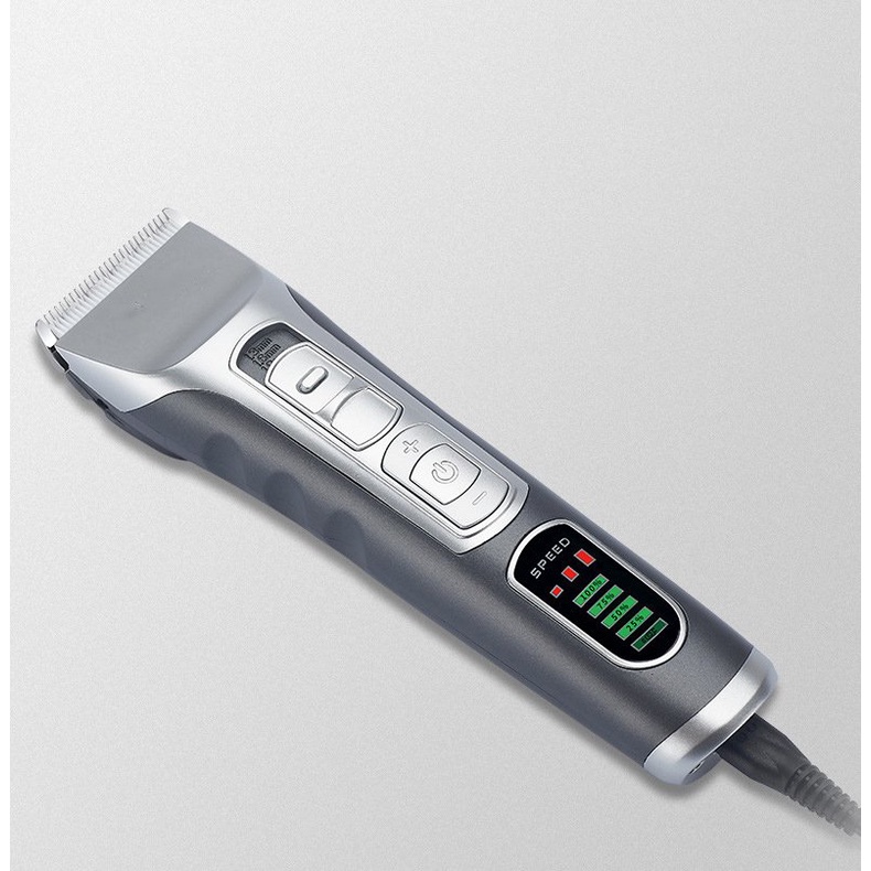 Tông đơ cắt tóc chuyên nghiệp POP hiện thị LCD,có chế độ tubo
