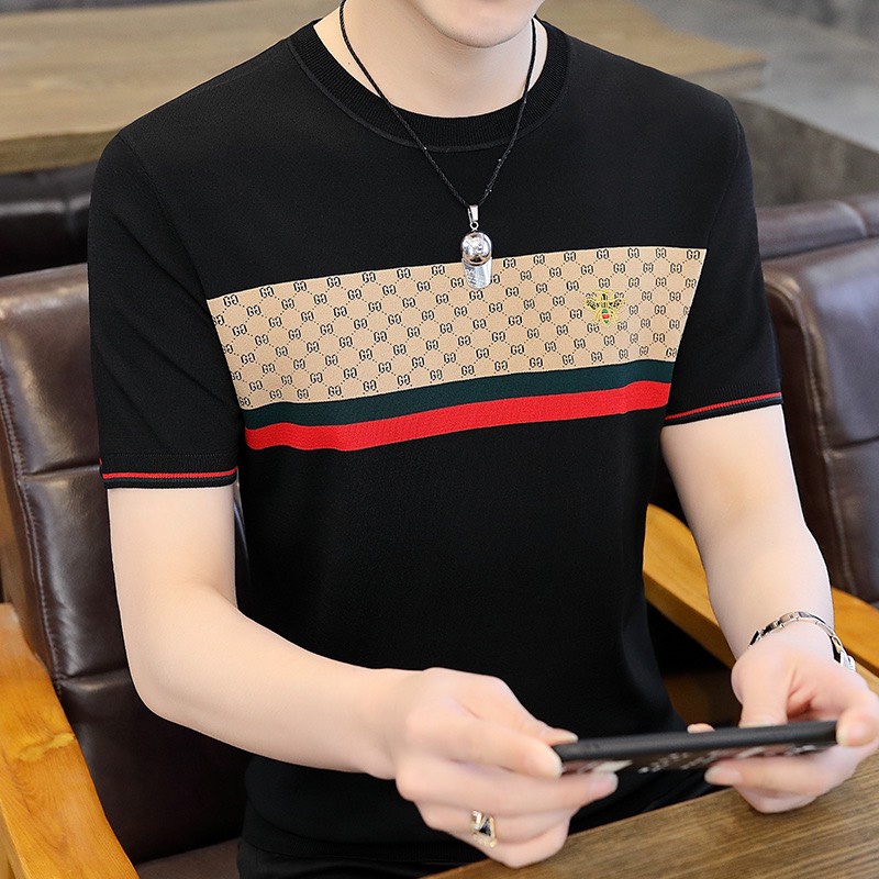 Áo Phông Nam cổ tròn, Áo Thun Cotton lạnh thoáng mát 4 mùa A.67