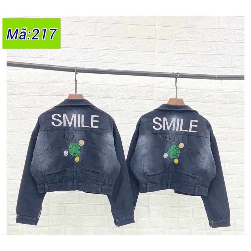 Áo Khoát Jean Kèm Nón Cao Cấp, Ảnh Thật Ik hình , Ôm Dáng ,2022