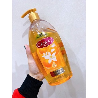 Sữa tắm Dưỡng ấm CAMAY 750ml hương hoa hồng thơm mát dễ chịu nhập khẩu Nga