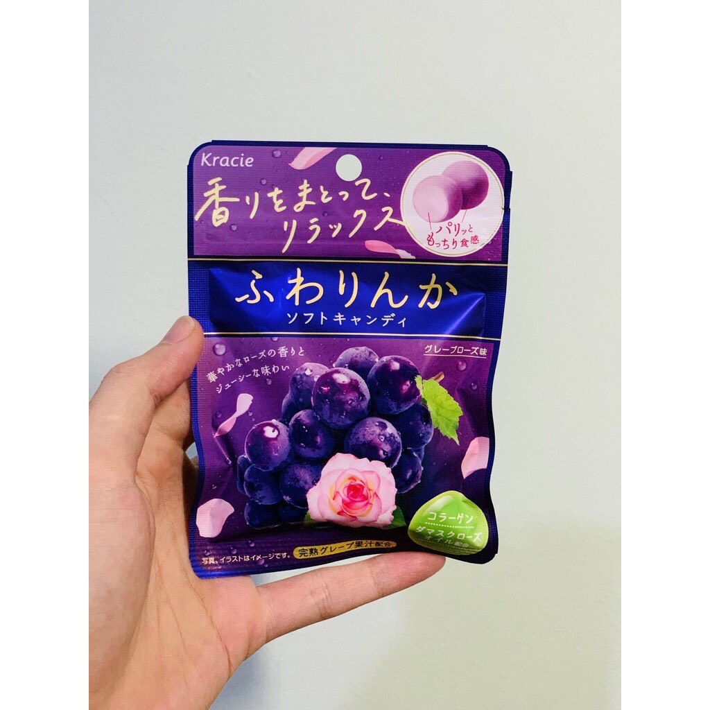 Kẹo Hoa Hồng Collagen Kracie Thơm Cơ Thể Nhật BảnGói 10 viên 32g | BigBuy360 - bigbuy360.vn