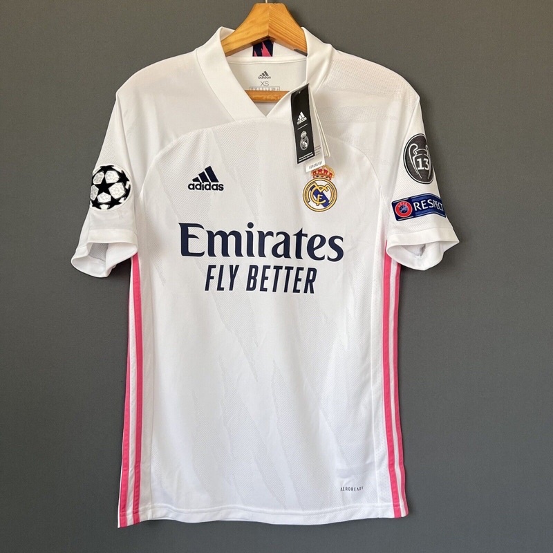 ÁO ĐẤU CHÍNH HÃNG , REAL MADRID 2020/2021