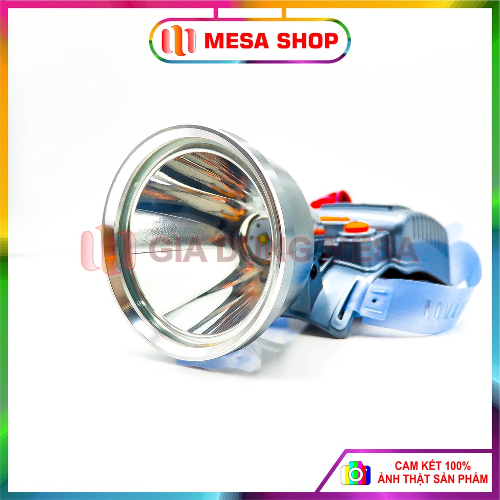 Đèn PIN đội đầu SÁNG TRẮNG - VÀNG , Công Suất Lớn Chống Nước Đi Mưa PIN 10.000 mAh