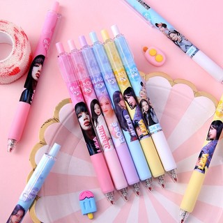 Bút bi bấm Black pink, Naruto mực đen