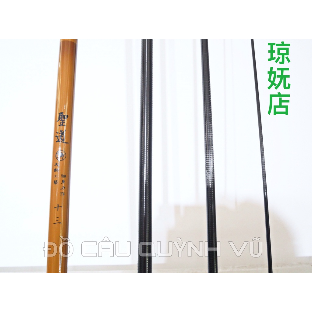 Cần câu cá Diếc Thánh đạo 3h+ Siêu nhẹ siêu nảy Siêu cứng