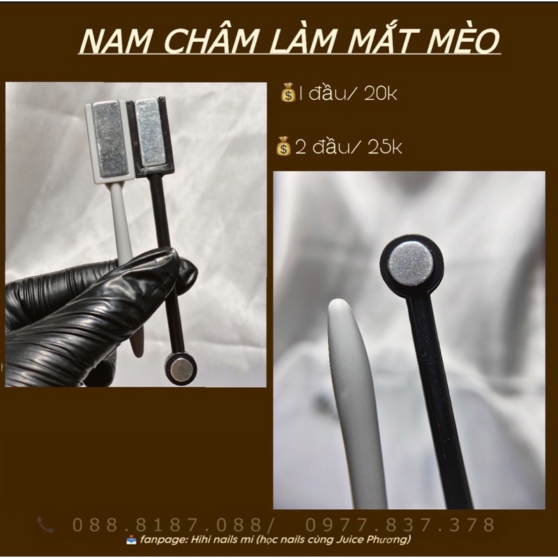 NAM CHÂM  LÀM MẮT MÈO