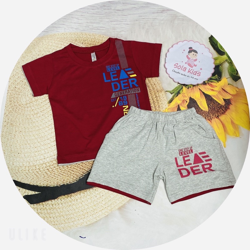 Set thể thao bé trai- đỏ