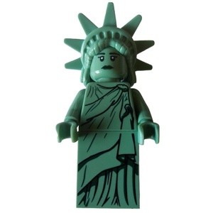  Lego Minifigues Lady Liberty - Nhân vật nhỏ Lego Nữ thần tự do   Hàng có sẵn     Đủ Phụ kiện   