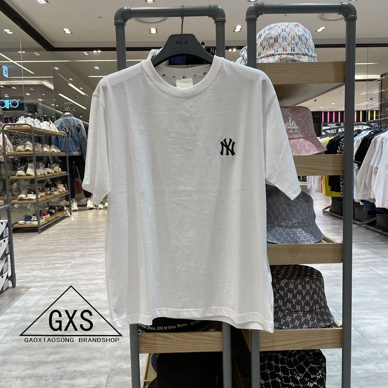 Áo Thun Mlb Mlb Dáng Rộng Tay Ngắn Thời Trang Dành Cho Nam Và Nữ