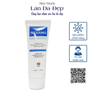  Kem dưỡng trắng da Nexamo Provides Whitening chăm sóc da hỗ trợ dưỡng ẩm làm sáng da 30ml 