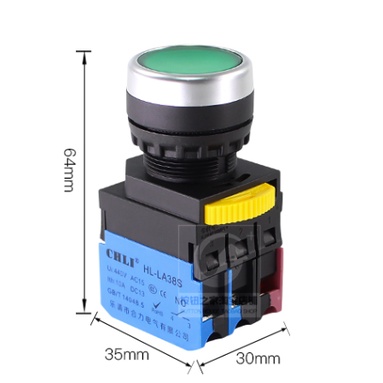 Nút Nhấn Không Đèn