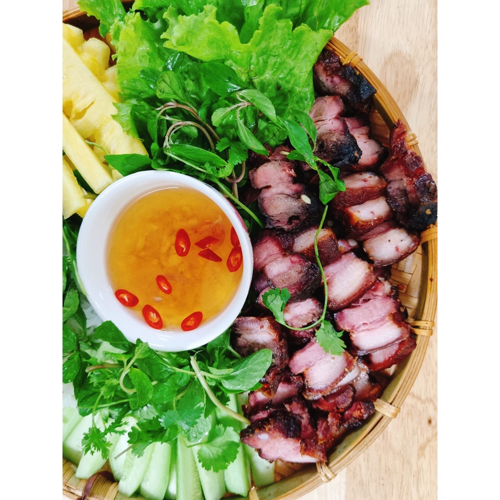 500g Ba Chỉ Hun Khói Tây Bắc Thơm Ngon