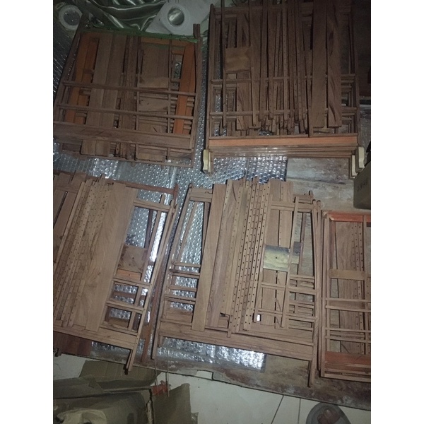 Khung lồng chim chào mào, gỗ Quê, khung tự ráp, thái đấu, thái cao, vuông đấu, vuông cao, khung đấu