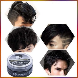 Sáp vuốt tóc tạo kiểu đổi màu tạm thời kalanxuan 100g - màu đen