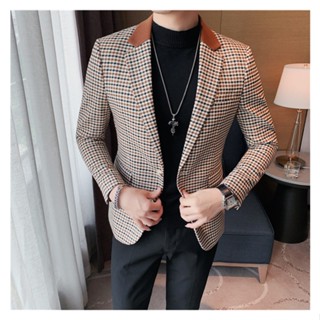 áo vest, áo vest nam phong cách hànn quốc thiết kế phối màu kẻ caro cực sang chảnh và đẳng cấp - H68