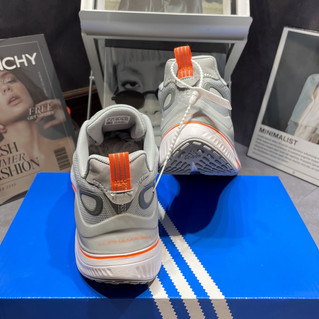 Giày Thể Thao Nam Adidas Aphamagma Bản Mới Nhất 2022 - Phiên Bản XÁM CAM FULL