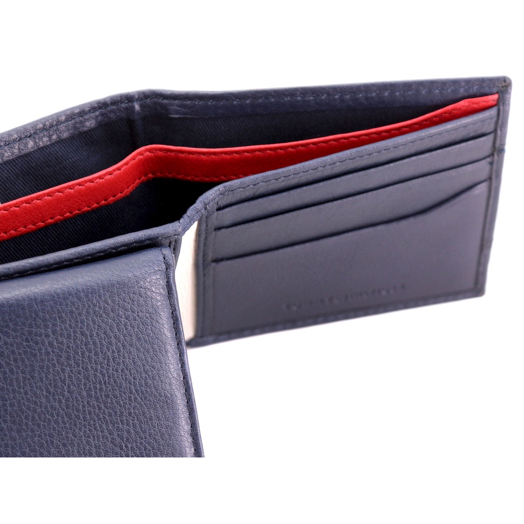 Chính hãng Mỹ - Ví da nam Tommy Hilfiger