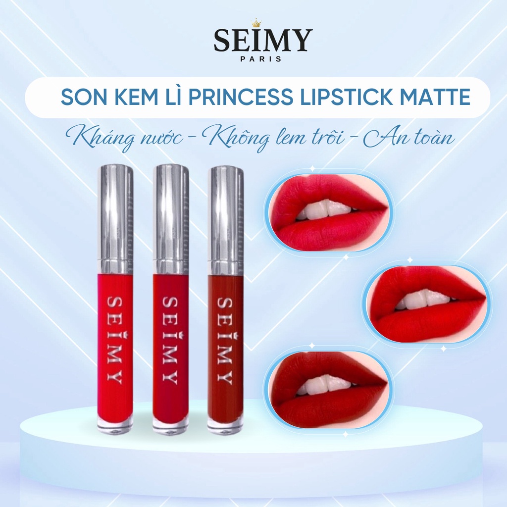 Son kem Seimy Princess Lipstick Matte 6.5ml