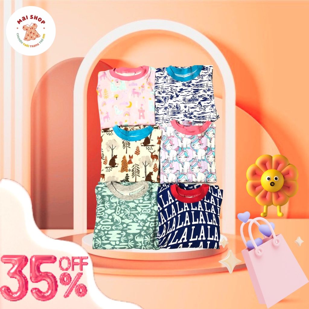 Bộ 25-36 kgCotton Dài Tay Thu Đông Cho Bé Trai, Gái Từ 20-36kg Hoạ Tiết Ô Tô Khủng Long Cho Bé Từ 5-10 Tuổi