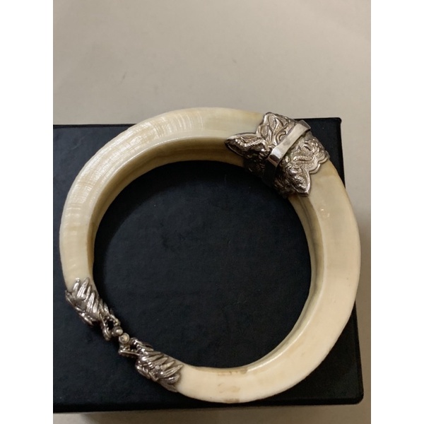 Thanh Lý Vòng Tay Nanh Khoá Bạc Đầu Rồng