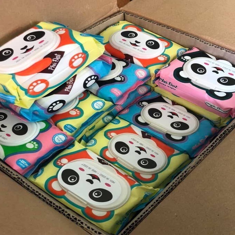 KHĂN ƯỚT PHÚ ĐẠT BỊCH 120 TỜ