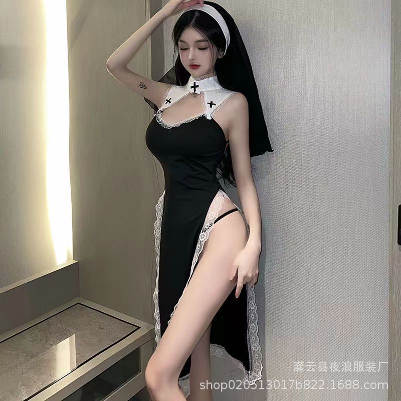 Váy ngủ cosplay nữ tu sĩ gợi cảm 2316 | BigBuy360 - bigbuy360.vn