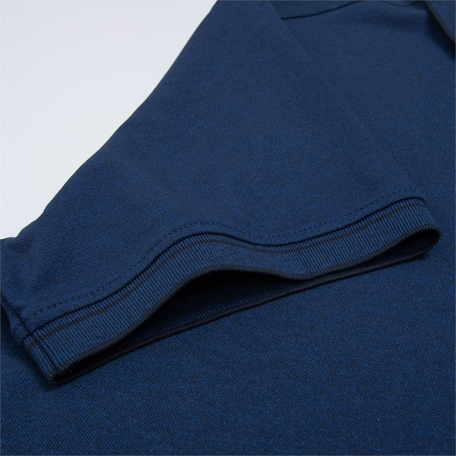 Áo thun polo nam Aristino APS115S3 ngắn tay cổ bẻ dáng suông vừa màu xanh tím than 35 hồng 03 vải cotton cao cấp