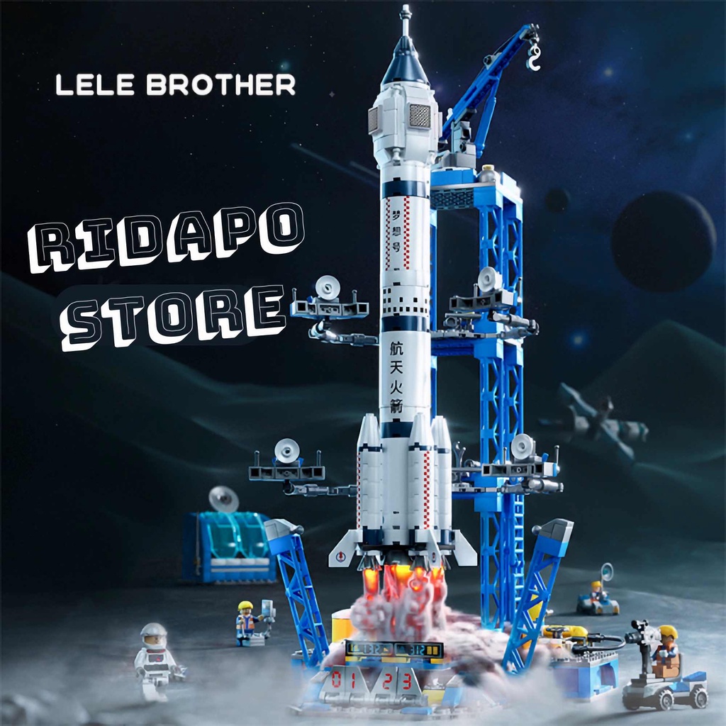 Đồ chơi Lego lắp ráp mô hình tàu vũ trụ không gian, đồ chơi khoa học giúp bé phát triển tư duy, sáng tạo và tìm tòi