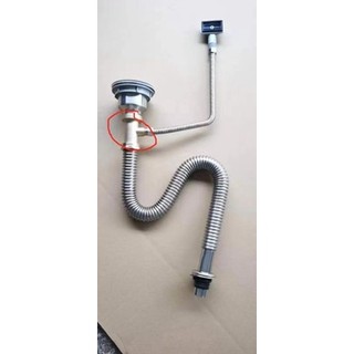 Xi Phông Đơn inox, Hệ thống thoát nước chậu rửa bát đơn, đôi inox