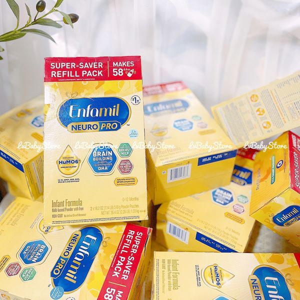 ENFAMIL NEUROPRO - GIẢI PHÁP VÀNG CHO CON PHÁT TRIỂN TOÀN DIỆN hàng mỹ bay air 0m-1y