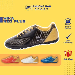 Giày Đá Bóng Chính Hãng Wika Neo Plus ,Giày Đá Banh Sân Cỏ Nhân Tạo Khâu Full Đế Full Hộp