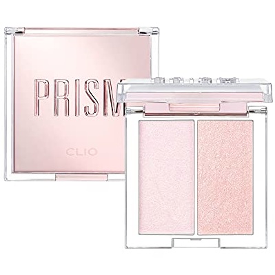(Hàng Cty) Clio Prism Highlighter Duo 02 Lavender Voyage