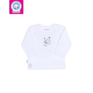 Áo sơ sinh cổ đắp tay dài ass0030 - hello bnb