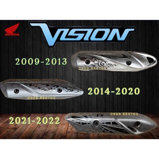 Ốp pô gang, che pô gang xe Honda Vision