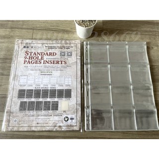 Xấp 10 phơi đựng đ.ồng xu 12 ngăn trong, chính hãng pccb/mingt