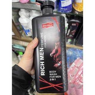Sữa tắm gội nam 2in1 riversa rich man 1200ml