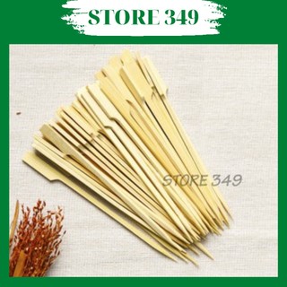 50 -100 Cây Xiên Tre 15cm Không Mắc Tre
