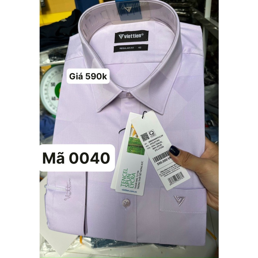 Áo sơ mi việt tiến giá hãng 580k-590k sale đồng giá 320k Tết giá lì xì tri ân khách
