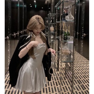 [FREESHIP ] VÁY DÂY LỤA SILVER CAO CẤP SEXY HOTTREND 2023