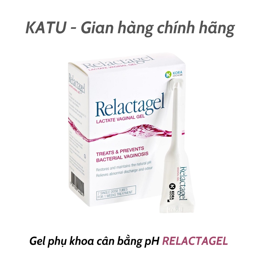 RELACTAGEL® GEL PHỤ KHOA CÂN BẰNG pH HỖ TRỢ GIẢM VIÊM NHIỄM, TÁI VIÊM VÙNG NHẠY CẢM, CHĂM SÓC VÙNG KÍN XUẤT XỨ CHÂU ÂU