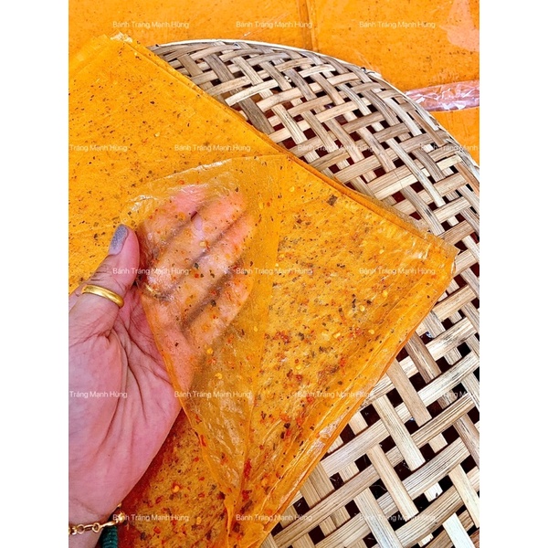 500gram bánh tráng dẻo tôm siêu mỏng - BÁNH TRÁNG MẠNH HÙNG