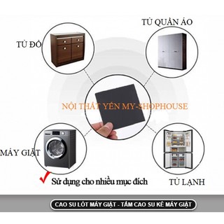 5 Miếng Cao Su Eva,Kích thước D10cm * R10cm.Độ dày 1cm/2cm/3cm Kê Lót Chân bàn ghế,giường tủ,đồ.Chống va đập