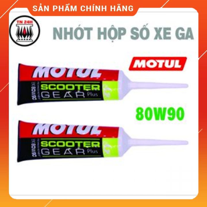 Cam kết hàng chính hãng - Nhớt Lap Motul Scooter Gear Plus 80w90