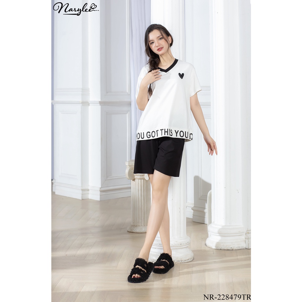 BỘ MẶC NHÀ COTTON NARYLEE ÁO TAY CỘC QUẦN ĐÙI NR-8479